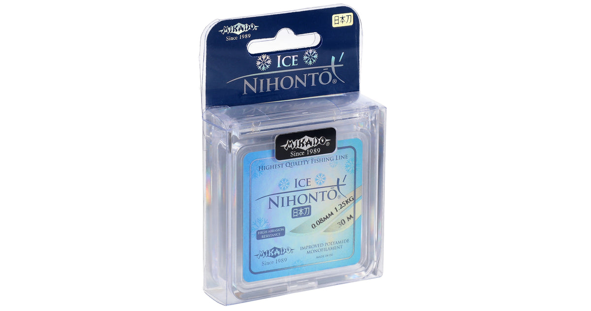Mikado Schnur - Nihonto Ice - 0.10mm/1.85kg/30m - 1 Spule