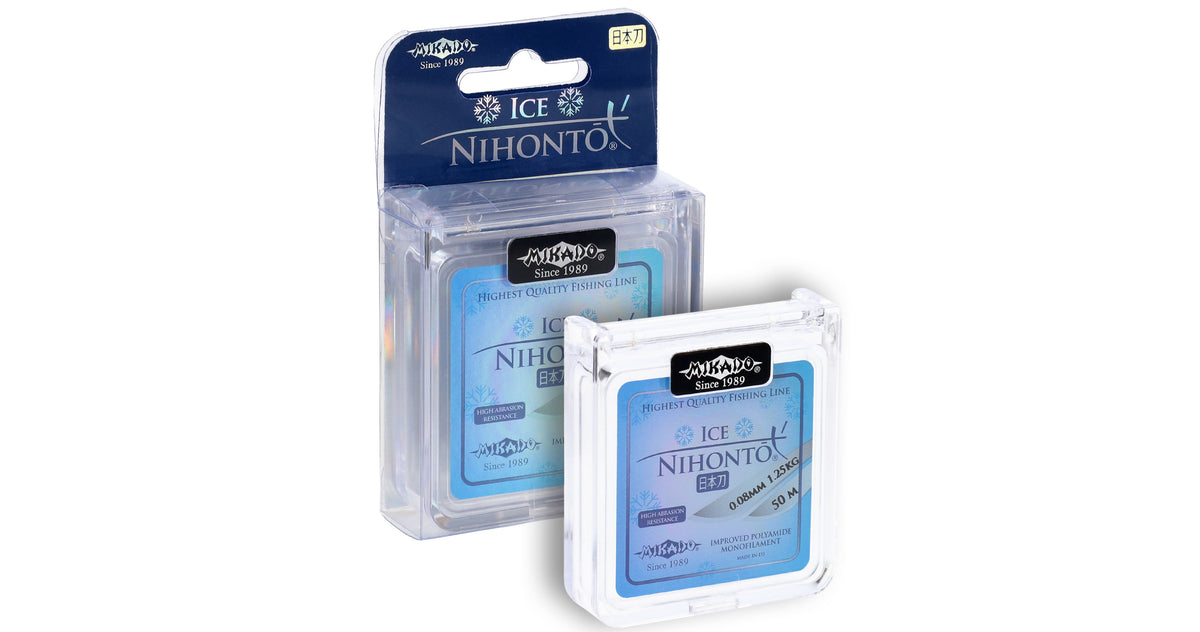 Mikado Schnur - Nihonto Ice - 0.16mm/3.90kg/50m - 1 Spule