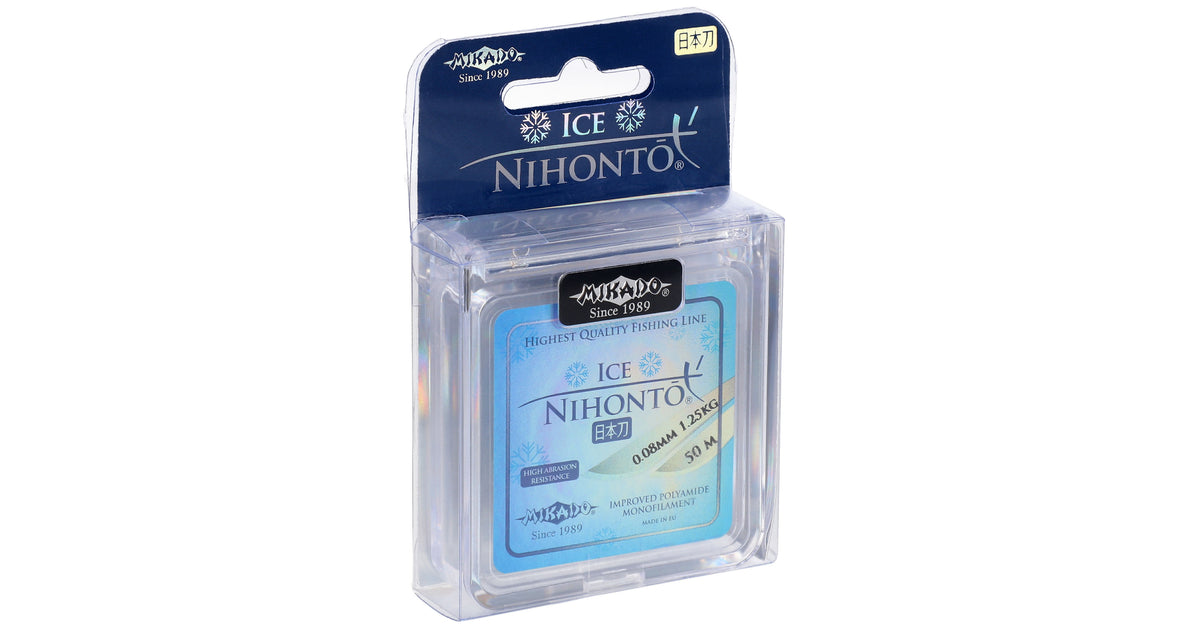 Mikado Schnur - Nihonto Ice - 0.12mm/2.50kg/50m - 1 Spule