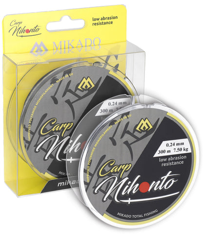 Mikado Schnur - Nihonto Carp - 0.22mm/6.40kg/300m - 1 Spule