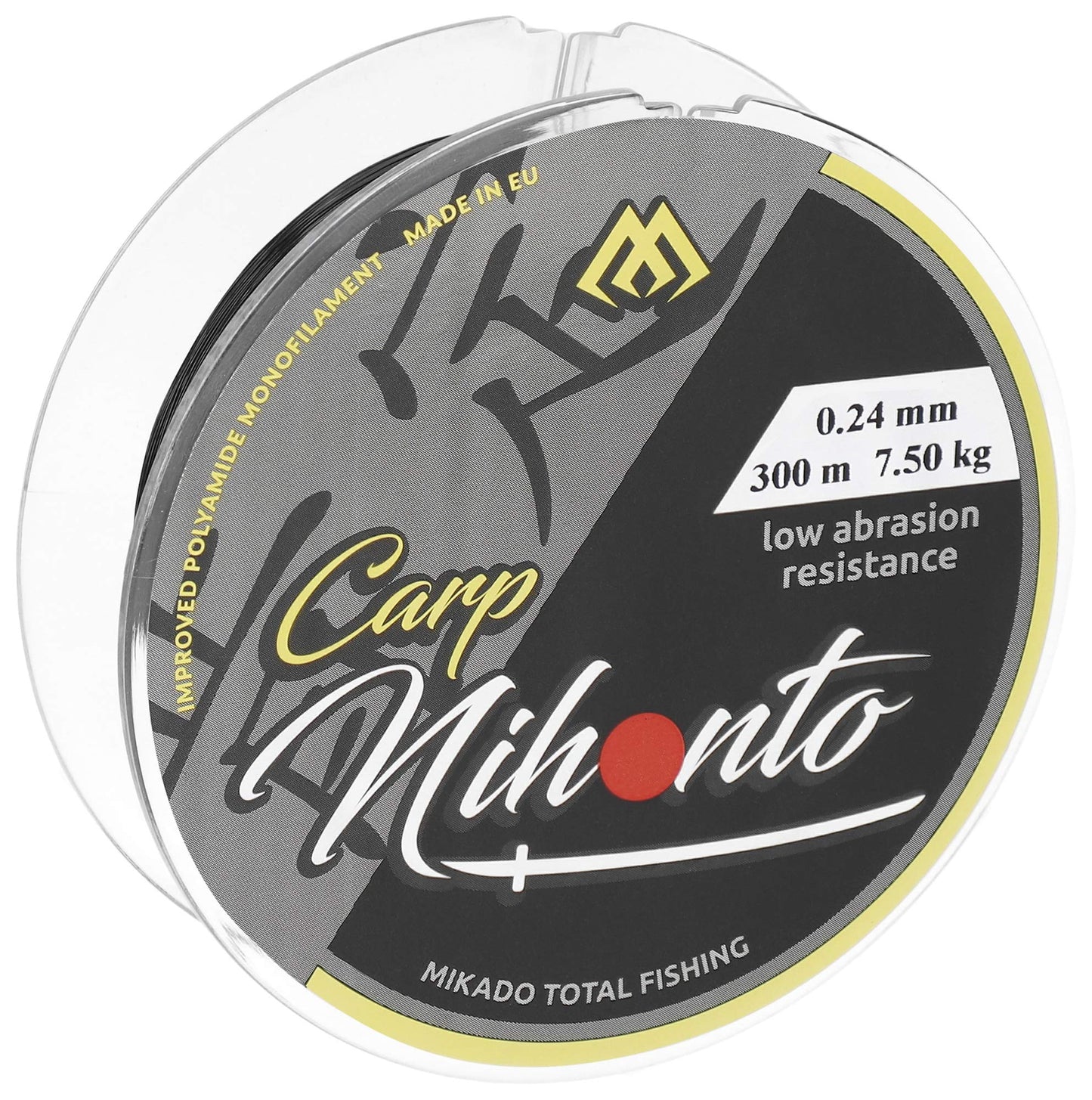 Mikado Schnur - Nihonto Carp - 0.35mm/11.90kg/300m - 1 Spule