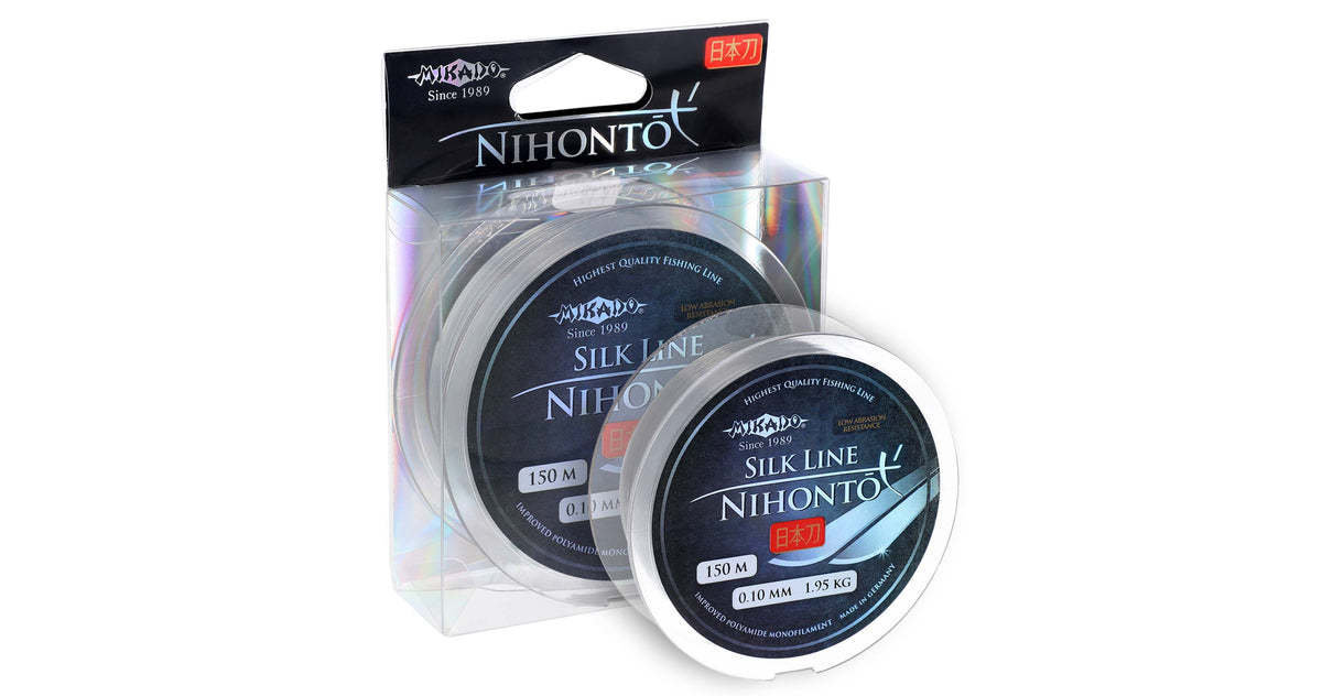 Mikado Schnur - Nihonto Silk Line - 0.16mm/4.10kg/150m - 1 Spule