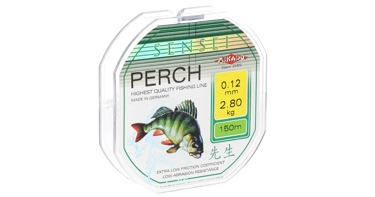 Mikado Schnur - Sensei Perch - 0.12mm/2.80kg/150m - 1 Spule