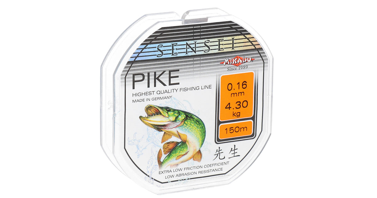 Mikado Schnur - Sensei Pike - 0.26mm/8.80kg/150m - 1 Spule
