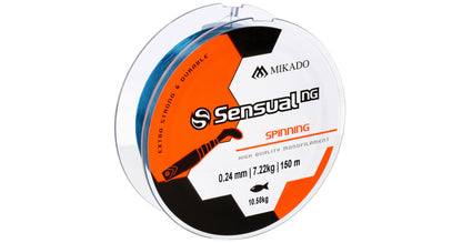 Mikado Schnur - Sensual N.G. Spinning 0.32mm/19kg/150m - Blau - 1 Spule