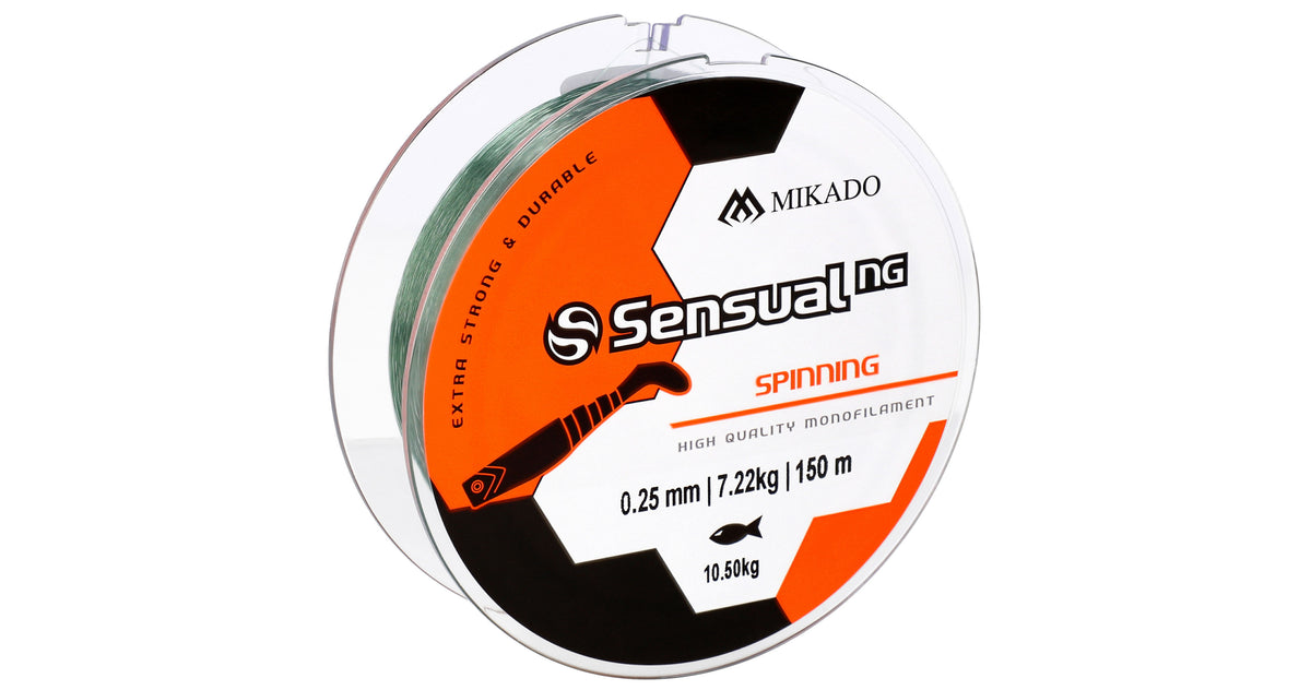 Mikado Schnur - Sensual N.G. Spinning 0.10mm/2kg/150m - Helles Grün - 1 Spule