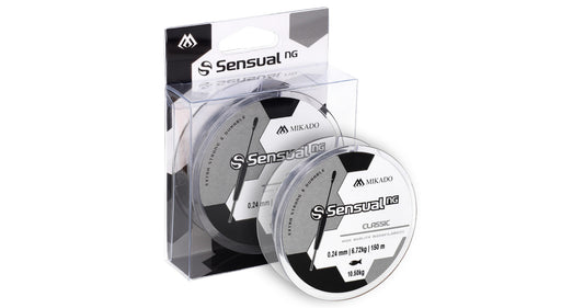 Mikado Schnur - Sensual N.G. Classic 0.08mm/1.5kg/150m - Transparent - 1 Spule