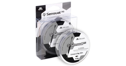 Mikado Schnur - Sensual N.G. Classic 0.10mm/2kg/300m - Transparent - 1 Spule