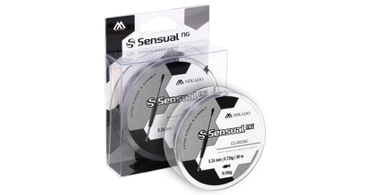 Mikado Schnur - Sensual N.G. Classic 0.08mm/1.5kg/50m - Transparent - 1 Spule