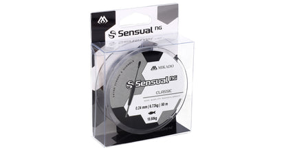 Mikado Schnur - Sensual N.G. Classic 0.08mm/1.5kg/50m - Transparent - 1 Spule
