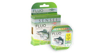 Mikado Schnur - Sensei Fluo - 0.35mm/12.20kg/150m - 1 Spule