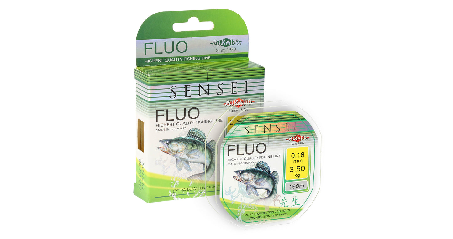 Mikado Schnur - Sensei Fluo - 0.22mm/5.50kg/150m - 1 Spule