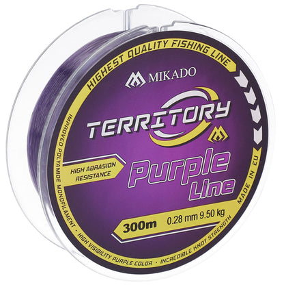 Mikado Schnur - Territory Purple - 0.26mm/8.50kg/300m - 1 Spule