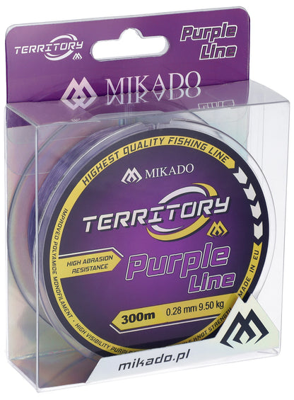 Mikado Schnur - Territory Purple - 0.40mm/13.80kg/300m - 1 Spule