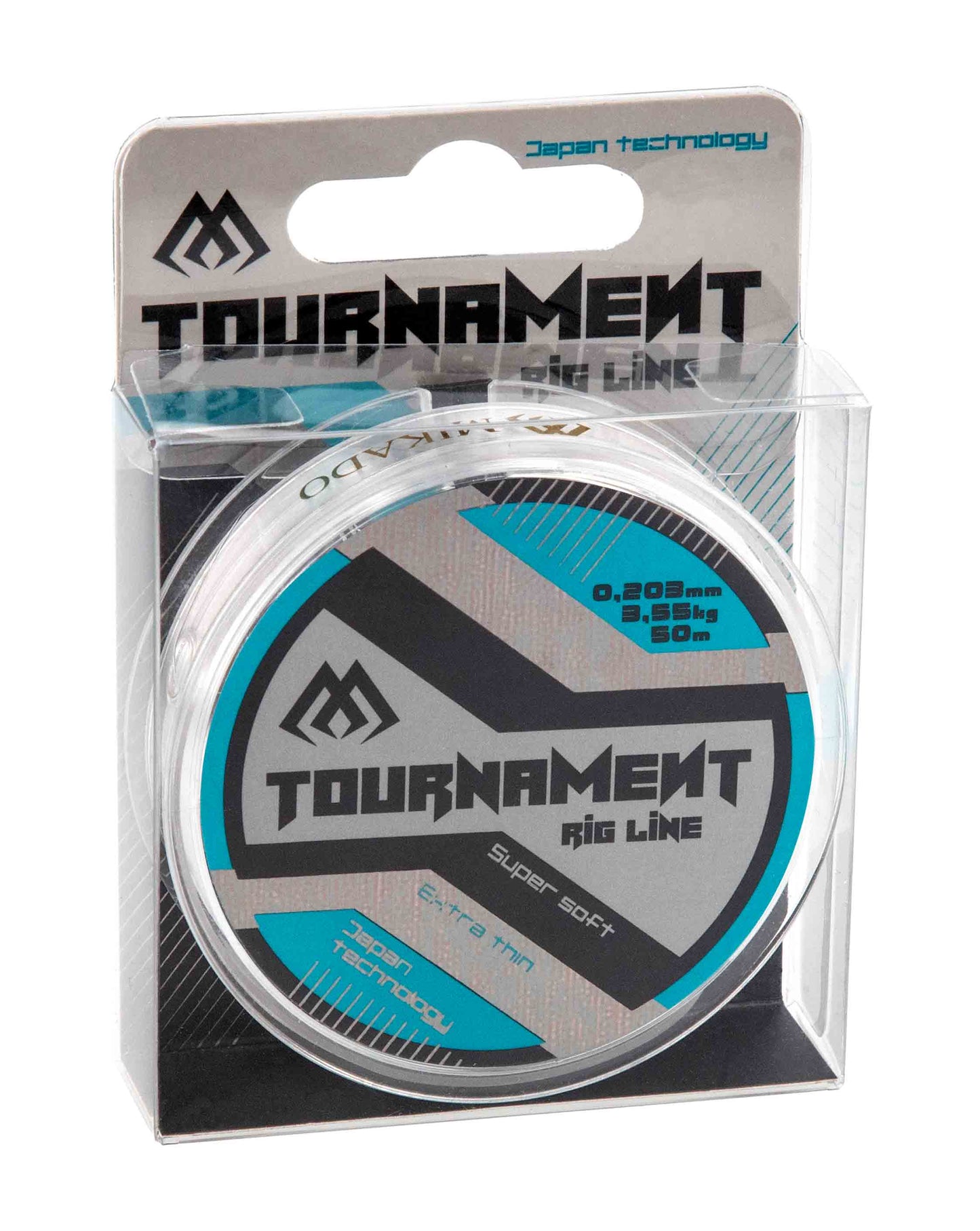 Mikado Schnur - Tournament Rig Schnur - 0.091mm/0.84kg/50m - 1 Spule