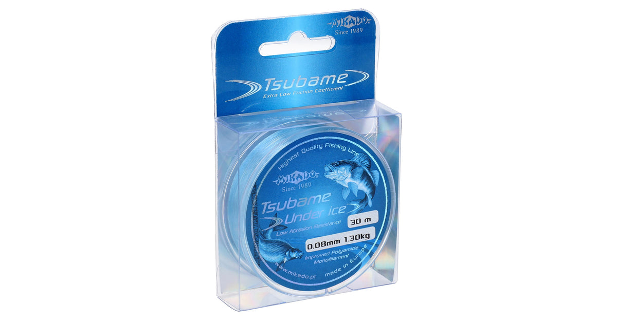Mikado Schnur - Tsubame Under Ice - 0.12mm/2.40kg/30m - 1 Spule