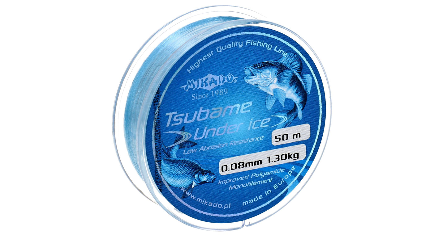 Mikado Schnur - Tsubame Under Ice - 0.08mm/1.30kg/50m - 1 Spule