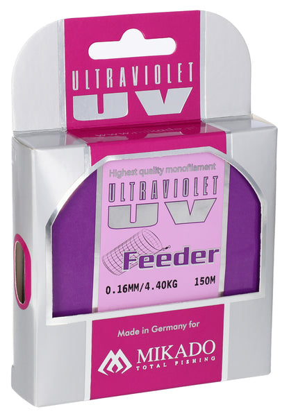 Mikado Schnur - Ultraviolet Feeder - 0.18mm/4.75kg/150m - 1 Spule