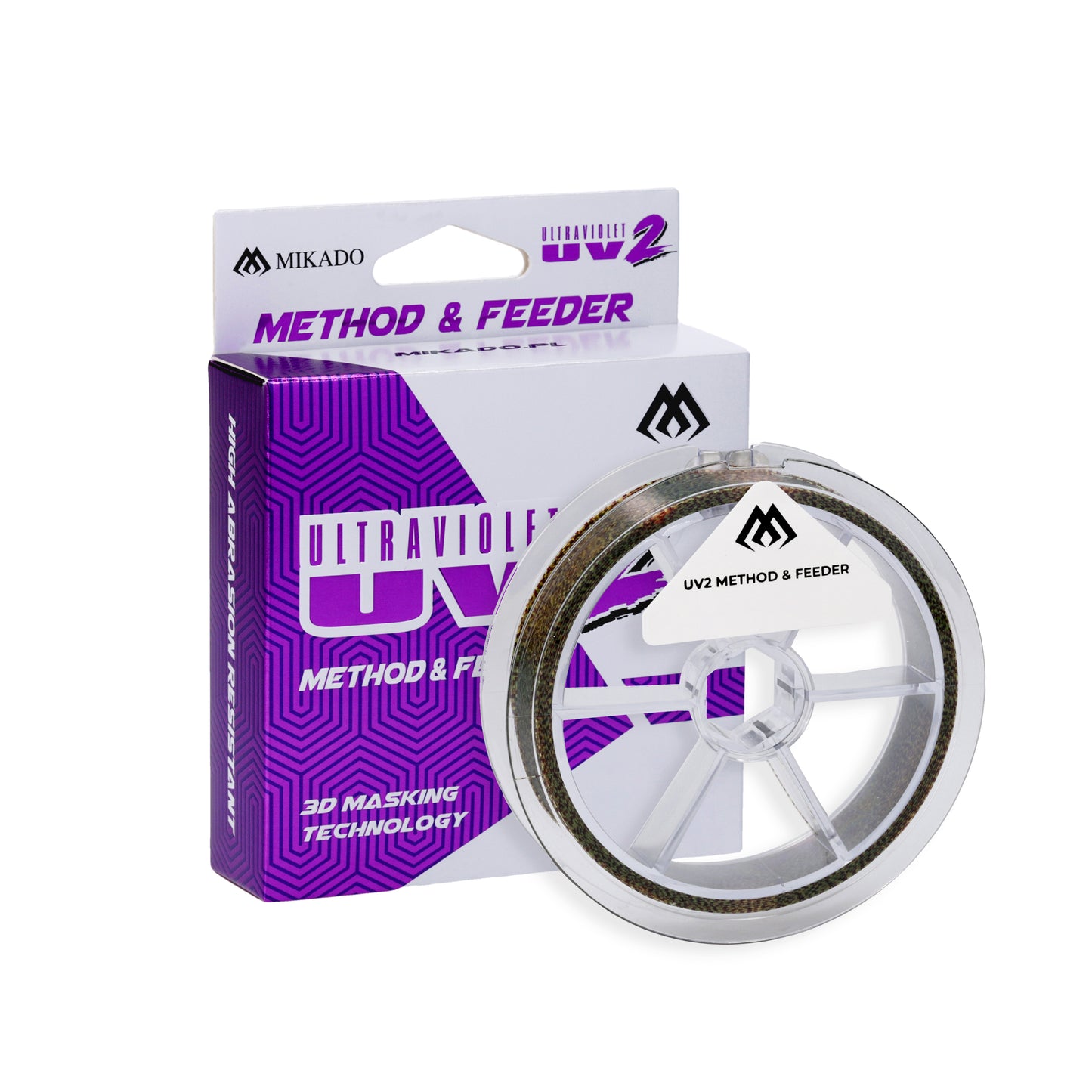 Mikado Schnur - Ultraviolet Ii METHOD&FEEDER - 0.25mm/11.71kg/150m - 1 Stk.