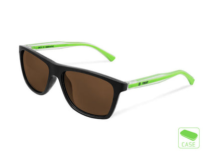 Polarisationsbrille Delphin SG TWIST braune Gläser