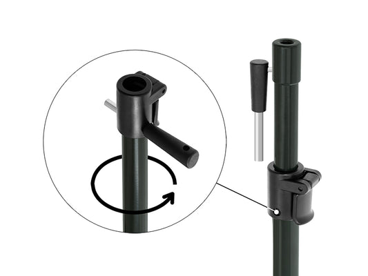 Delphin CLASSA Stick Rutenhalter