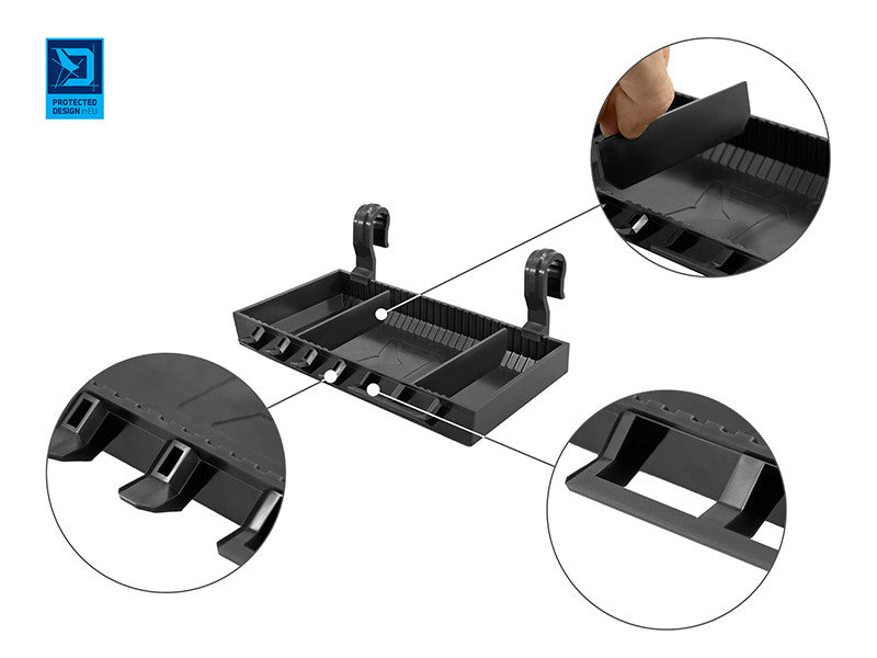 Rodpod-Ablage Delphin ShelfPOD / BlackWAY