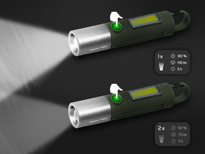 Campinglampe Delphin Torix 2,8W/2200mAh