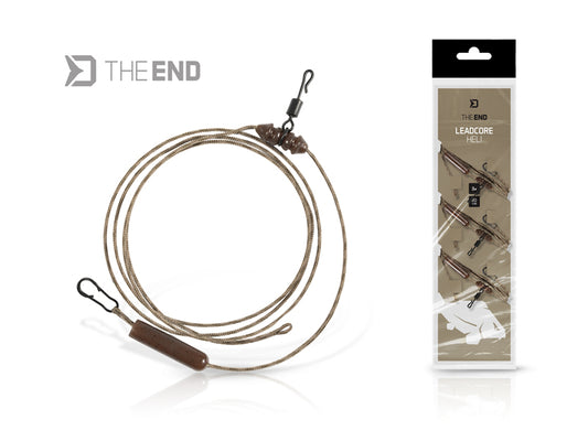 Montage Delphin THE END Leadcore HELI / 3St.