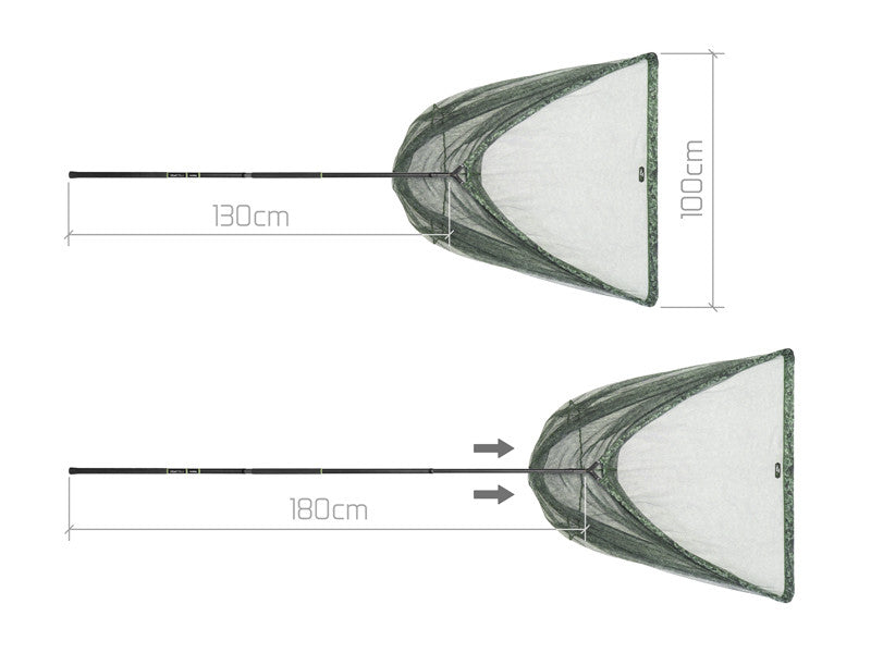 Kescher Delphin TELEFIX C2G