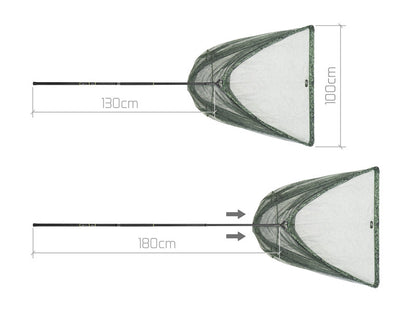 Kescher Delphin TELEFIX C2G