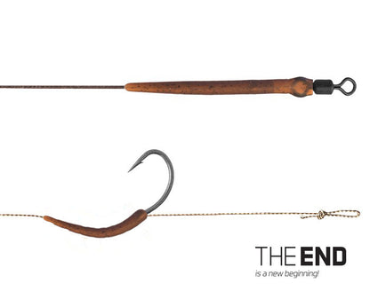 Vorfach Delphin THE END Boilie rig / 2St.
