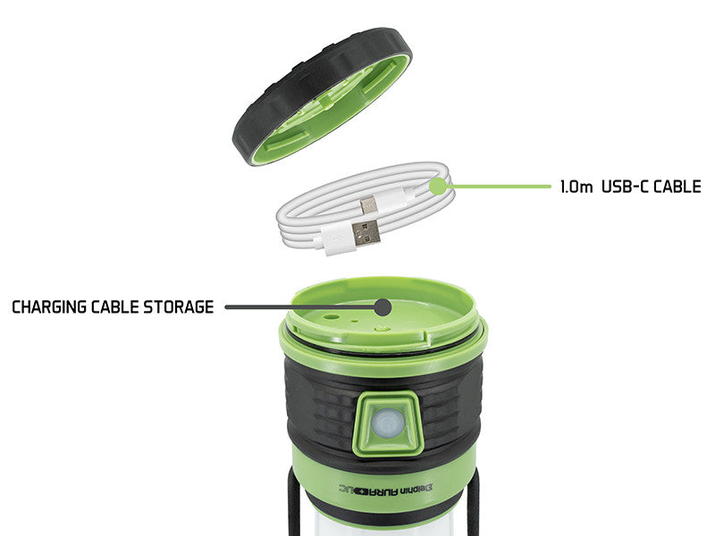 Campinglampe Delphin AURA+ UC