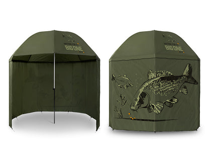 Regenschirm mit der Seitenwand Delphin BigONE CARP
