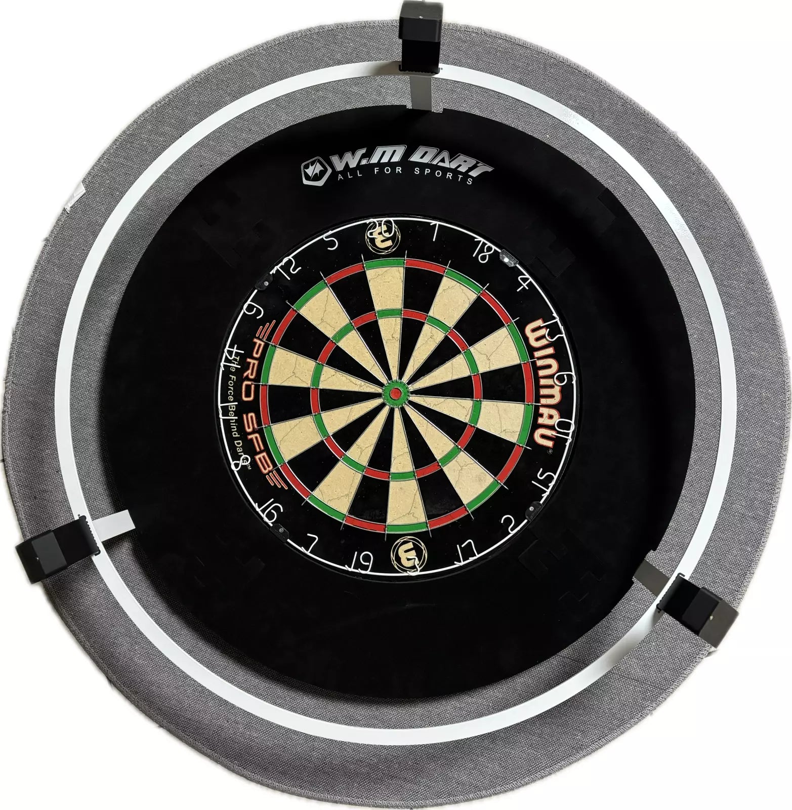 Kamerahalterung für Autodarts Für Winmau Plasma Schwarz
