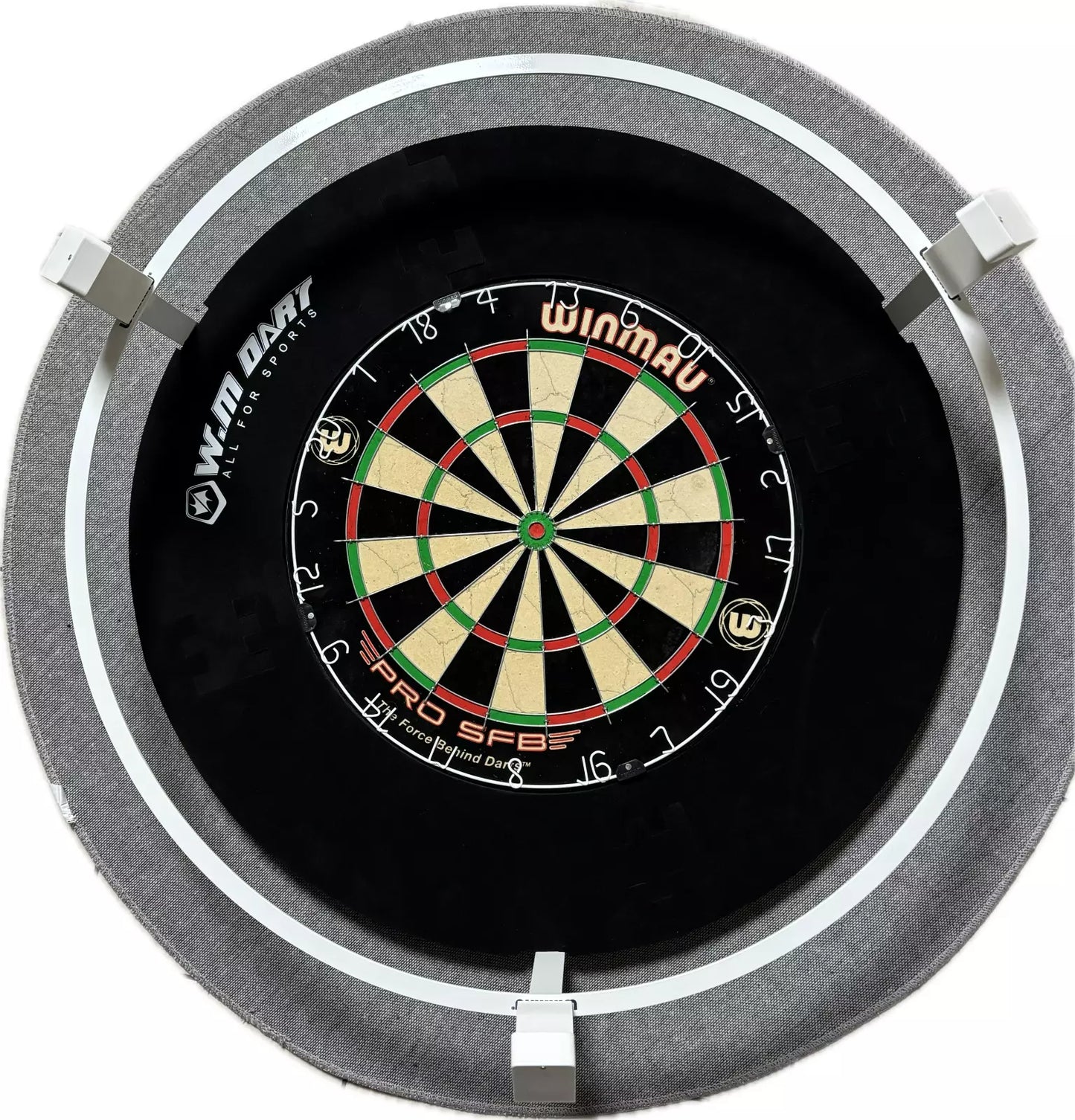 Kamerahalterung für Autodarts Für Winmau Plasma Weiß