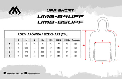 Mikado Long Sleeve – Angler-Hoodie Mit Integrierter Kapuze – Mit UV/UPF Filter – Grau – Größe Xxl – 1 Stk.